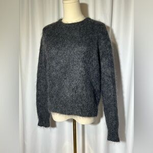 Minimum Alpaca Mohair Charcoal Sweater | S